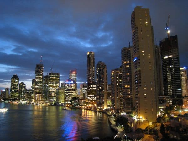 Brisbane skyline, Australia (October 2010)