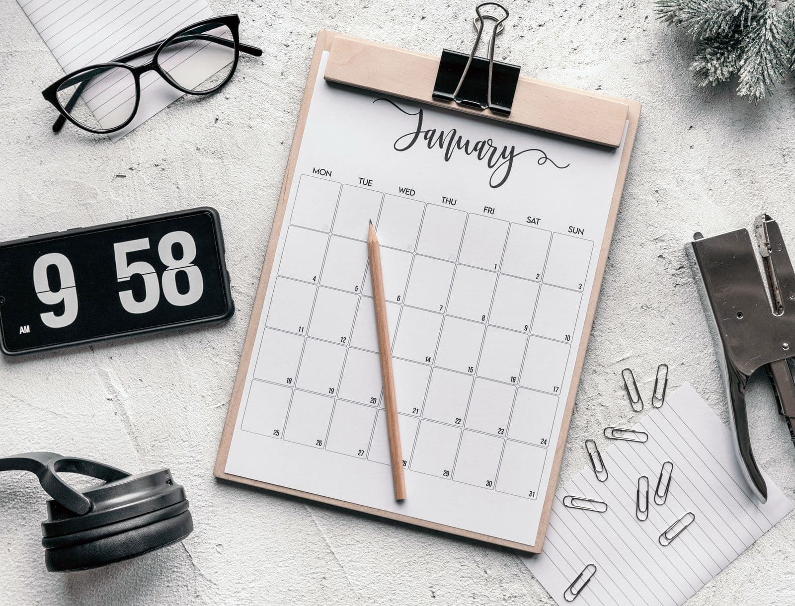 Calendar and records used to check Lifetime Health Cover dates