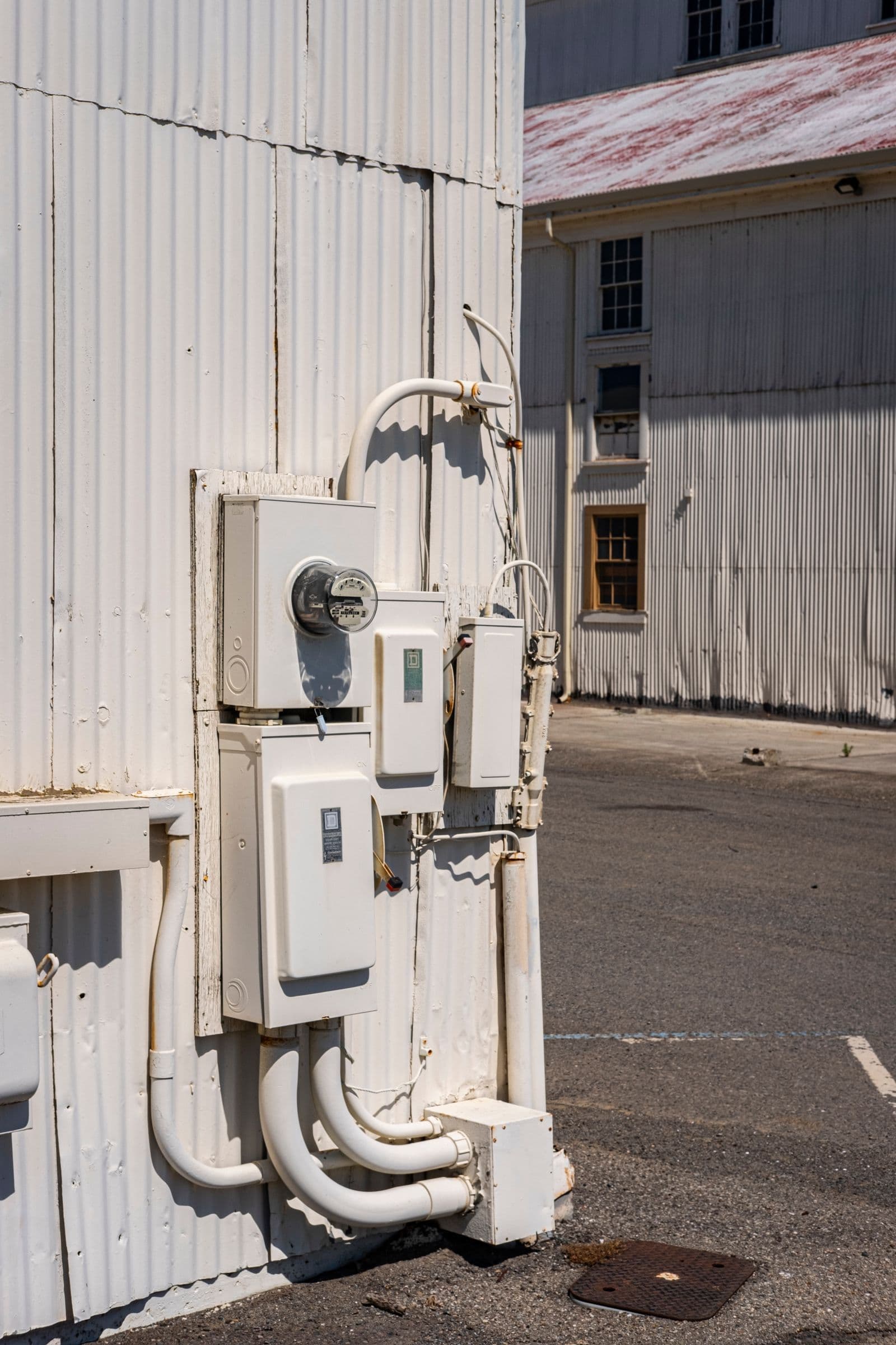 Meter panels on a wall for a Sumo energy and internet comparison guide